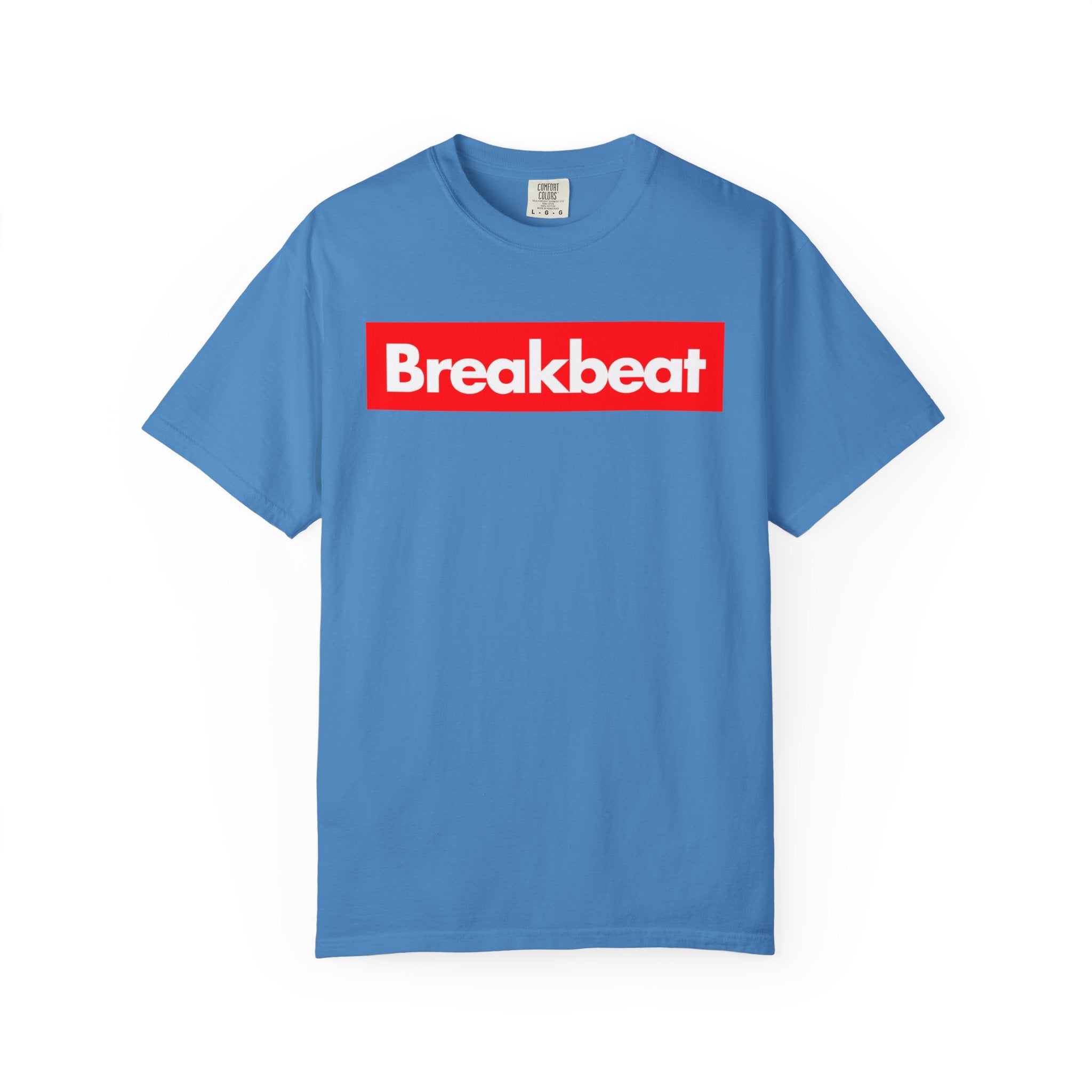 Breakbeat T-Shirt | Red Logo Music DJ Electronic Dance Tee