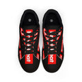 Breakbeat Leather Sneakers — Men’s Low-Top Music-Inspired Shoes