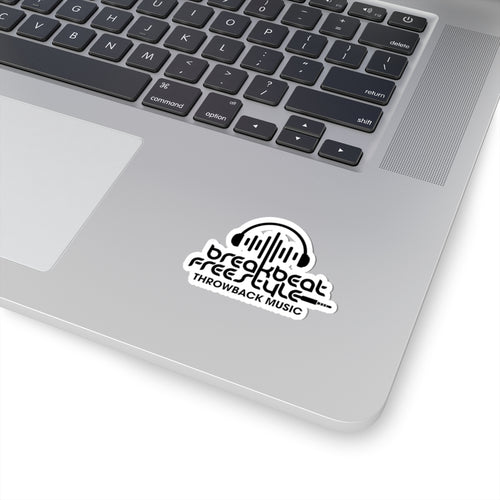 Breakbeat Freestyle Kiss-Cut Sticker — Throwback Music Logo Decal
